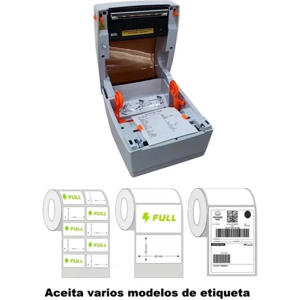 Impressora térmica de código de barras e etiquetas - Image 5